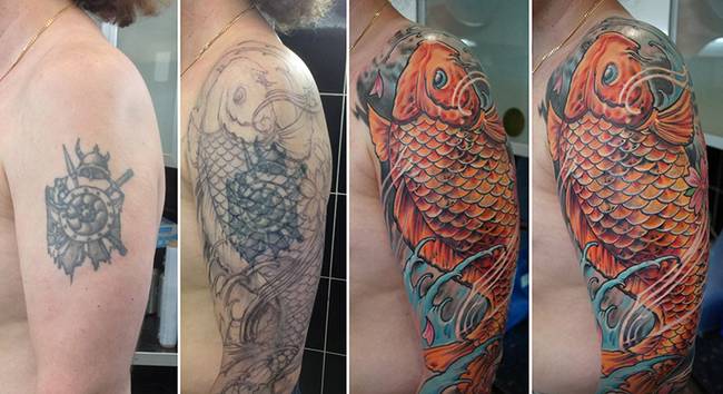 25+ helyrehozott tetoválás, ami kapott egy második esélyt, és most már nem okozott csalódást