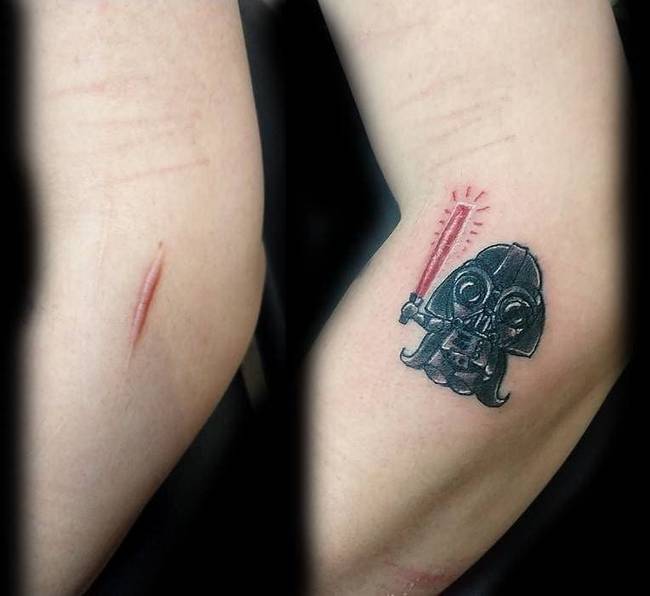 A Star Wars iránti rajongás egy csepp humorérzékkel keverve.