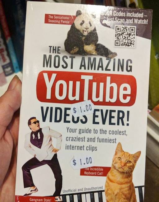 Könyv a legjobb YouTube videókról. Miért?