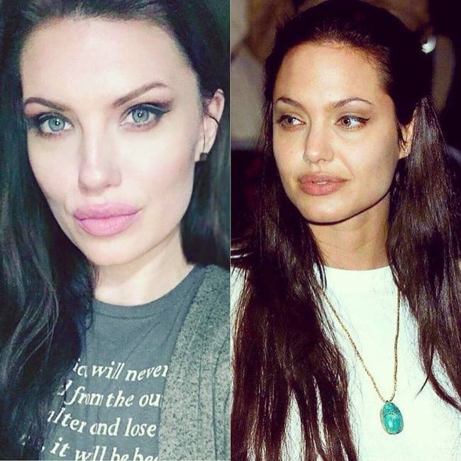 Angelina Jolie klónja.