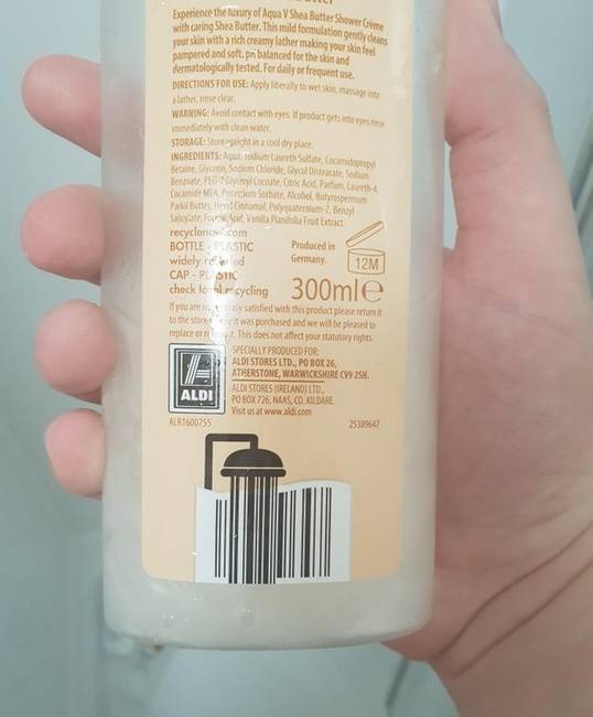 Egy tusfürdő, aminek a vonalkódját is egy zuhanyozó inspirálta.