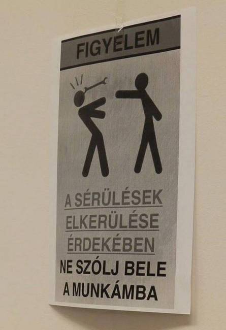 Minden munkahelyen fontos, hogy szabályok szerint éljük az életünket.