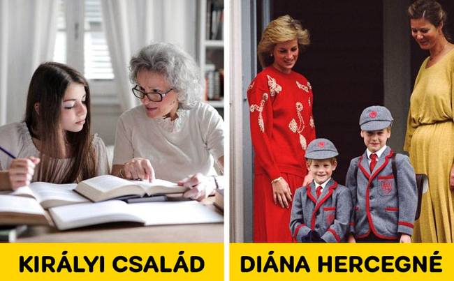 Fiait iskolába küldte