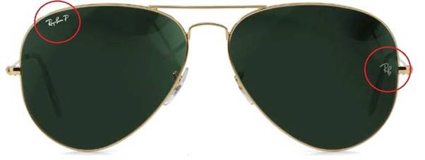 Ray-Ban logó.