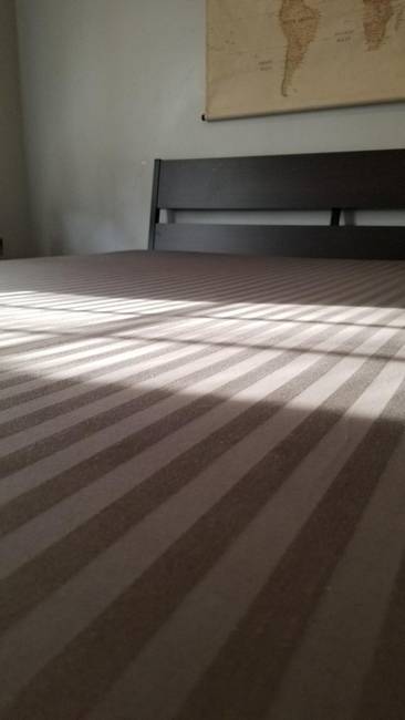 „Minden ráncot kisimítottam a lepedőmön."