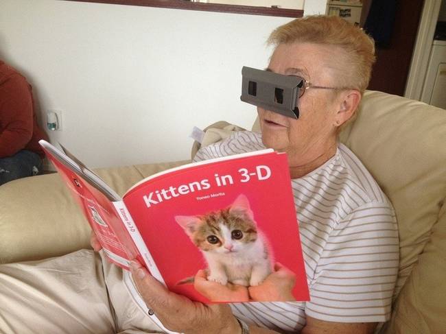 Csak azért, mert öregszel, az még nem jelenti azt, hogy nem élvezheted a 3D technológiát.
