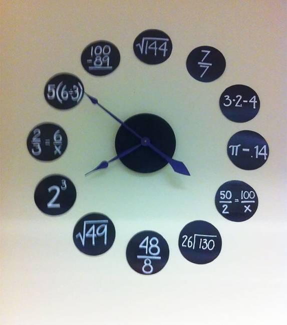 Na és persze a matematikai előadóterem órája.
