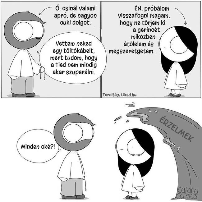 15 mérhetetlenül cuki képregény a boldog párkapcsolatokról