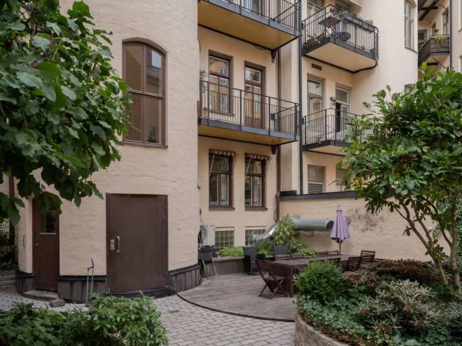 Két órát töltöttem ennek a stockholmi lakás képeinek a nézegetésével. Nézd meg, hogyan élnek itt az emberek