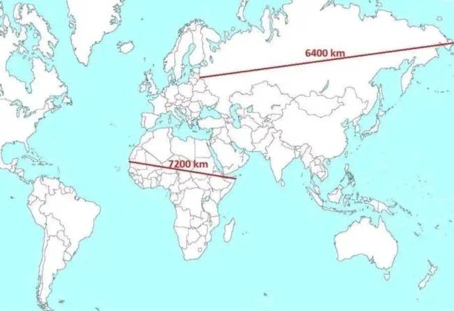 A térképen megmutatom az országok és kontinensek valós méretét. Ez sokak számára meglepő lehet