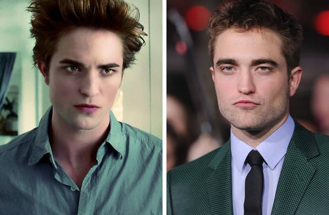 Robert Pattinson már 26 éves volt, amikor a Twilight sorozatban a karaktere még mindig csak 17.