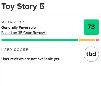 Kiváló pillanat a búcsúra: 94%-on nyitott a Toy Story 5 a Rotten Tomatoes-on