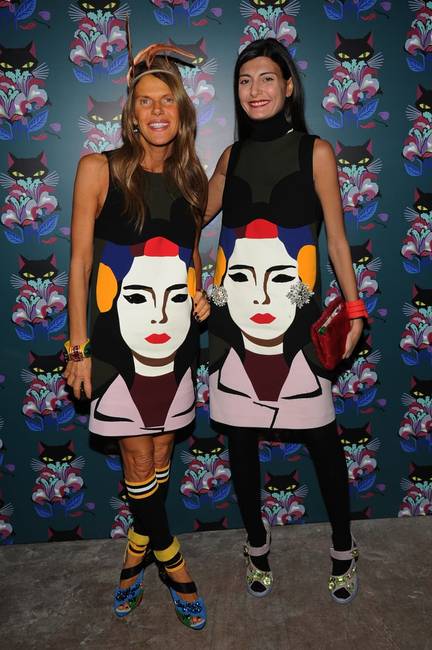 Anna Dello Russo és Giovanna Battaglia