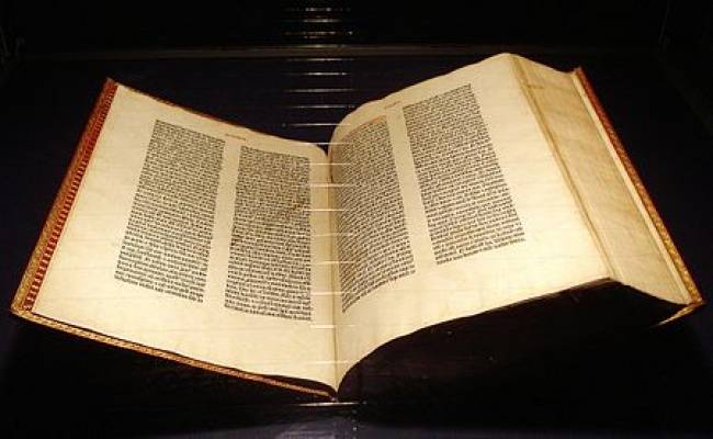 Gutenberg Biblia