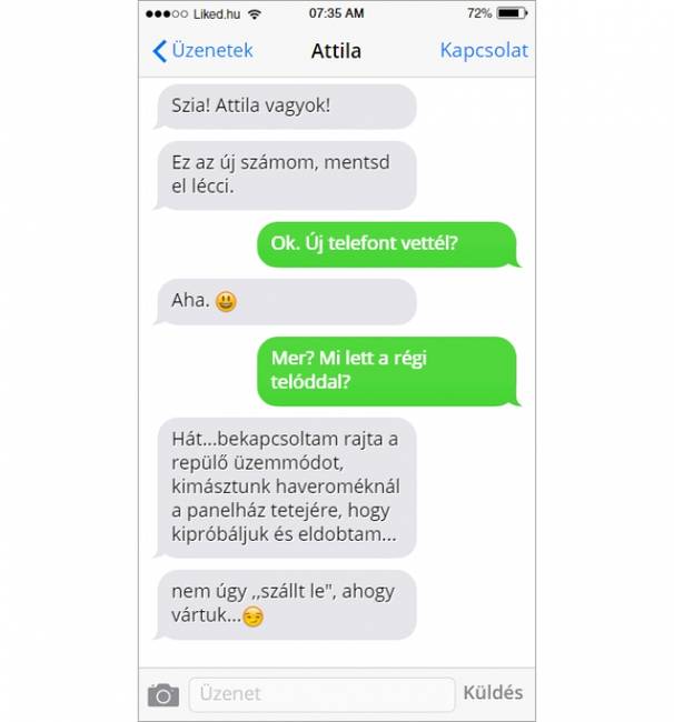 Nagy ötlet volt… :D