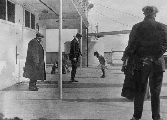 A Titanic egyik utolsó fotója.