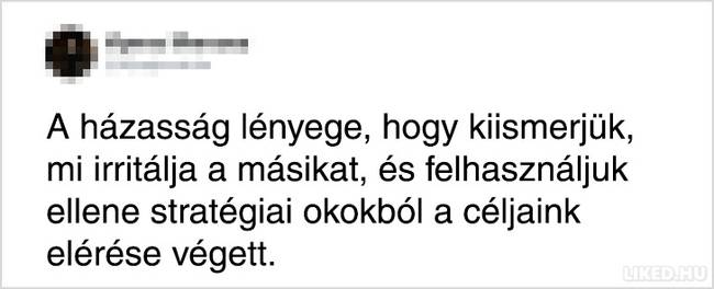18 Tweet a házas élet ritkán taglalt oldaláról, amiről mindenki felismeri önmagát és párját