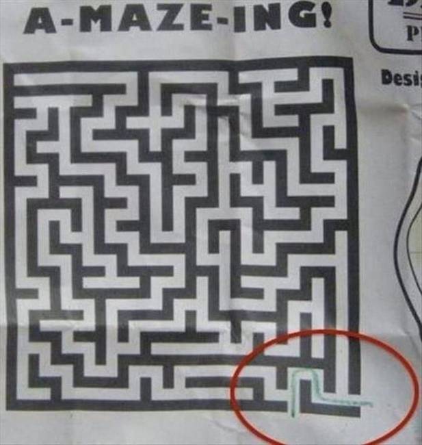 Amikor azt hazudod a szerkesztőségben, hogy Te vagy a labirintusos játékok mestere, pedig fingod sincs, mi a lényegük. A-MAZE-ING!