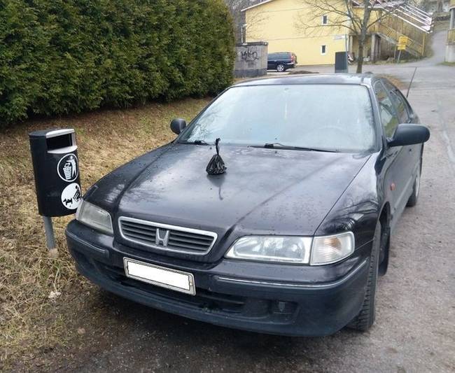 „Munkába menet láttam."