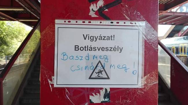 Hát de nem jobb lenne, mint itt üzengetni róla?!