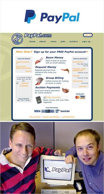 PayPal fizetési rendszer (1998)