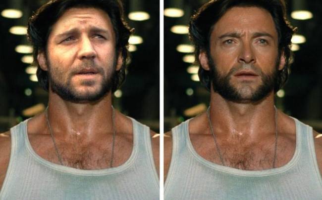 Russell Crowe-t felkérték az X-Men filmek Farkasának szerepére, de nemet mondott.