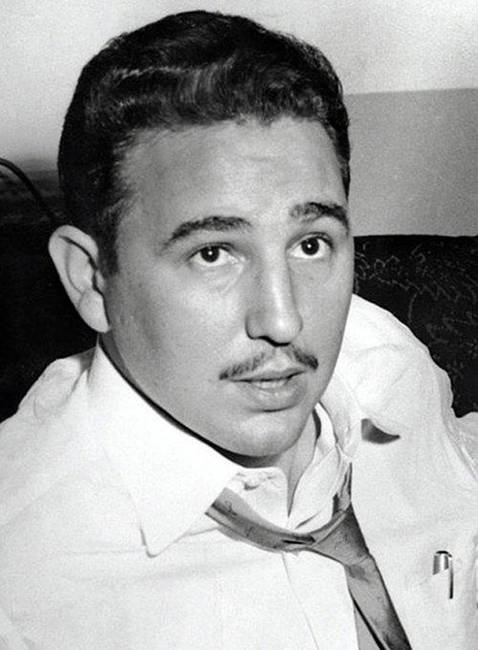 Fidel Castro, 1955-ben.