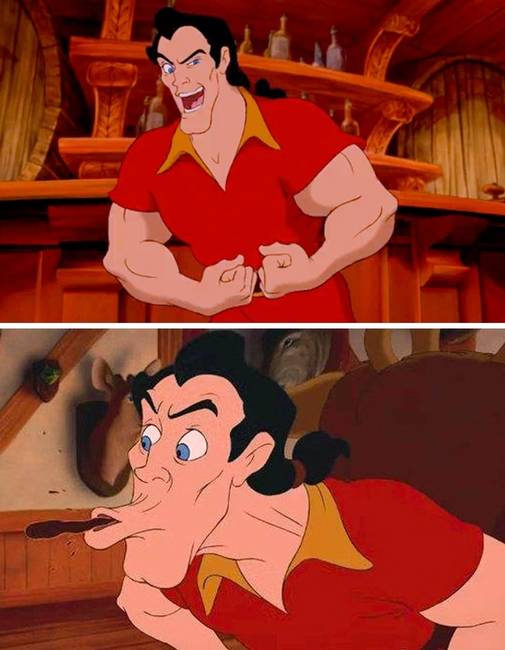 11. Gaston arckifejezései is megérnek egy pause gombot.