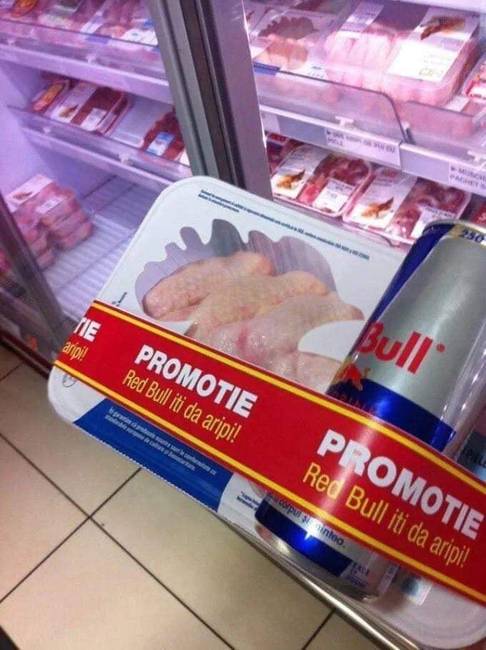 A RedBull most már tényleg szárnyakat ad.