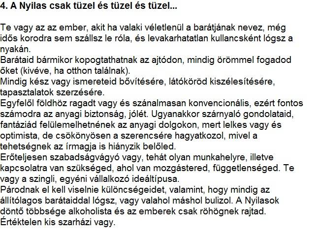 Bunkó horoszkóp: egy horoszkóp, ami garantáltan mindenkit vérig sért
