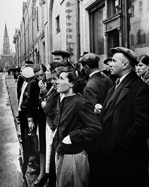 Szovjet lakosok 1941. június 22-én - a napon, amikor Németország megtámadta Oroszországot.