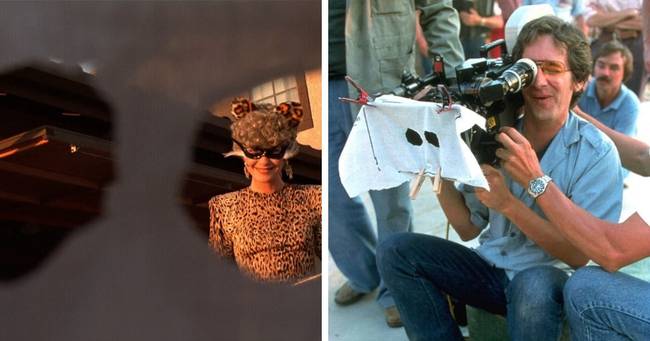 Hogyan forgatták az E. T., a földönkívüli (1982) című film halloweeni jelenetét.