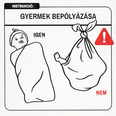20 szemléletes használati utasítás gyerekekhez, kizárólag (nagyon) kezdő szülőknek