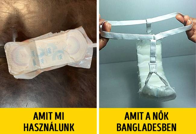 Ennek eredményeként a nők a menstruáció ellen is más megoldást használnak.