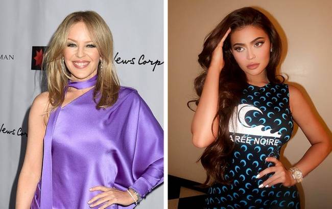 Kylie Minogue beperelte Kylie Jennert egy név miatt.