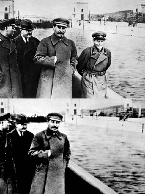 Sztálin és a 'Photoshop'.