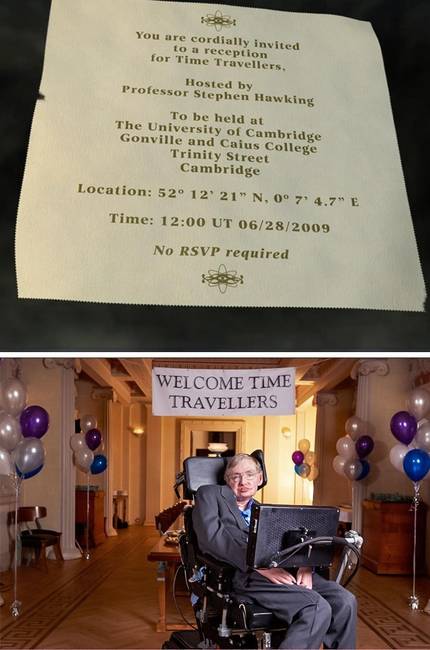 Stephen Hawking bebizonyította, hogy lehetetlen az időutazás.