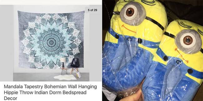 „Amit rendeltem az Ebayen vs. amit kézhez kaptam."