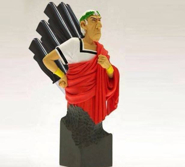 Julius Caesar késtartó.