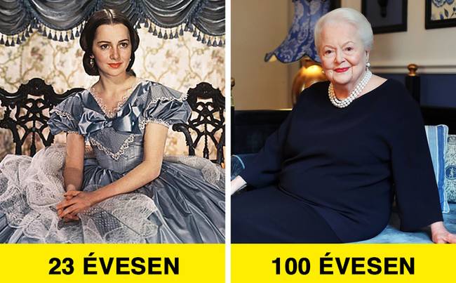 Olivia de Havilland nemrég lett 102 éves.