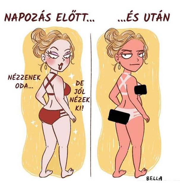 Mindig gyönyörűek vagyunk.