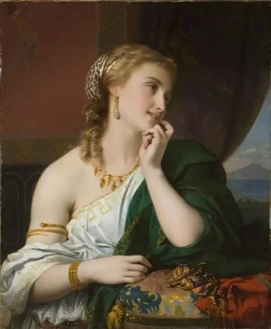 Heléna festmény, William Clark Wontner festőművész.