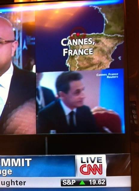 Nem, Cannes nem ott van. És egyébként Franciaország sem.