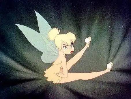 Csingiling tündér a Disney rajzfilmben.