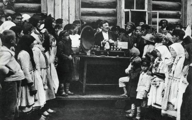 A falu első rádiója - Szovjetunió, 1926.