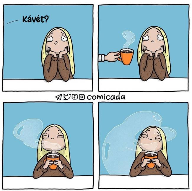 Az ölelés, amire mindenki vágyik reggelente.
