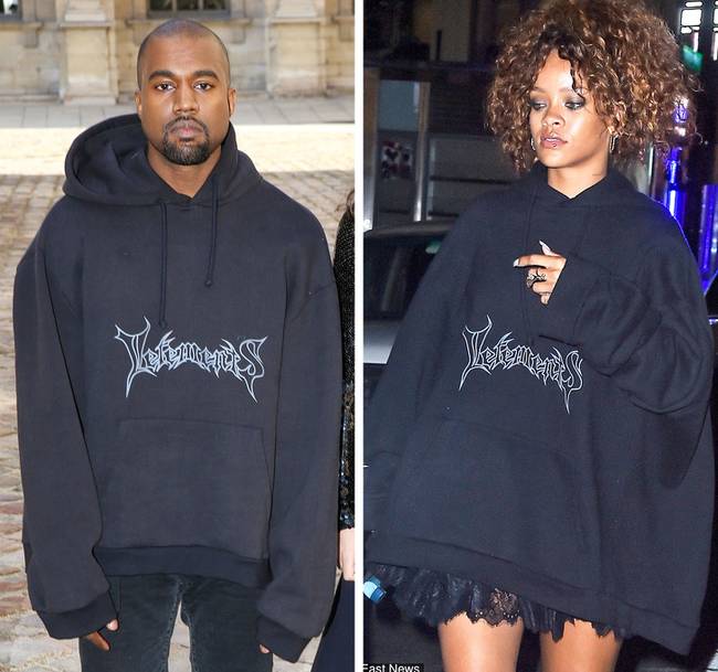 Kanye West és Rihanna