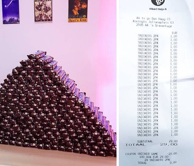 „A kuponrendszer hibája miatt 360 Snickerst kaptam ingyen."