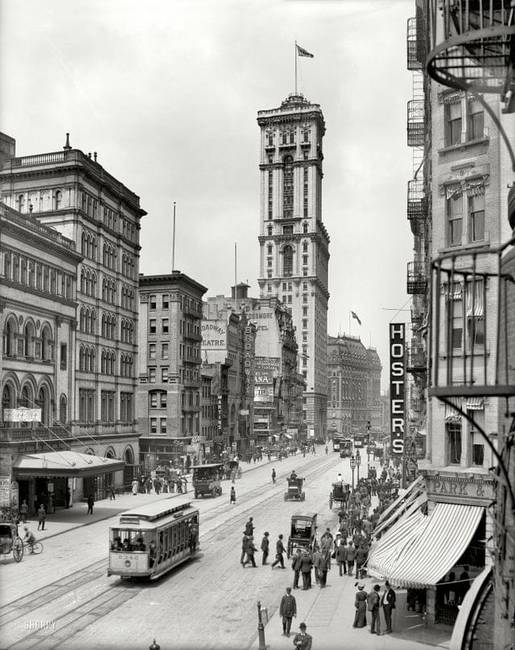 Times Square, New York, 1905.