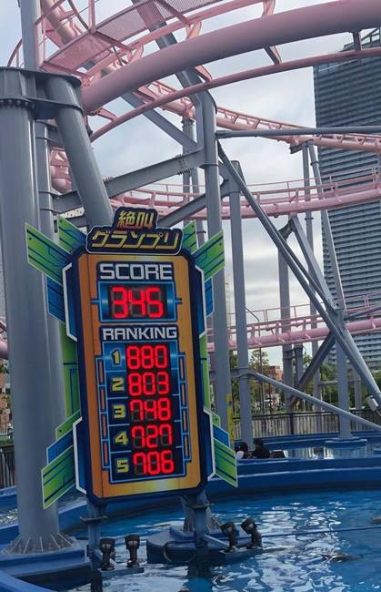 Ebben a japán vidámparkban lemérheted a sikolyod hangerejét.